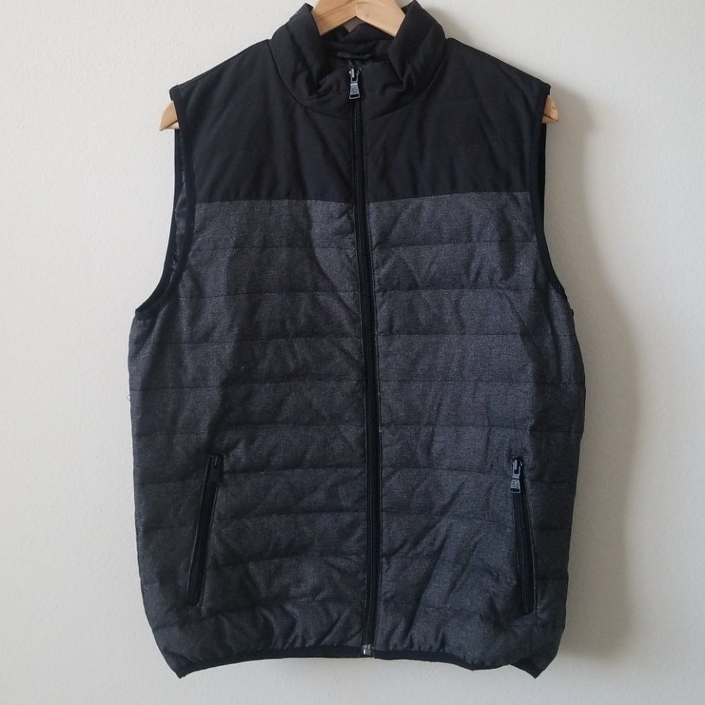 Men Express grey/black vest
